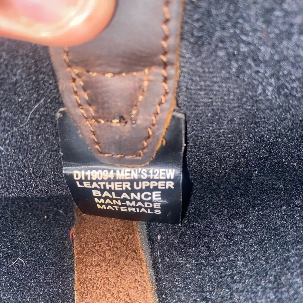 Men's Brown Leather Harness Boots with Studded Strap - Picture 3 of 6